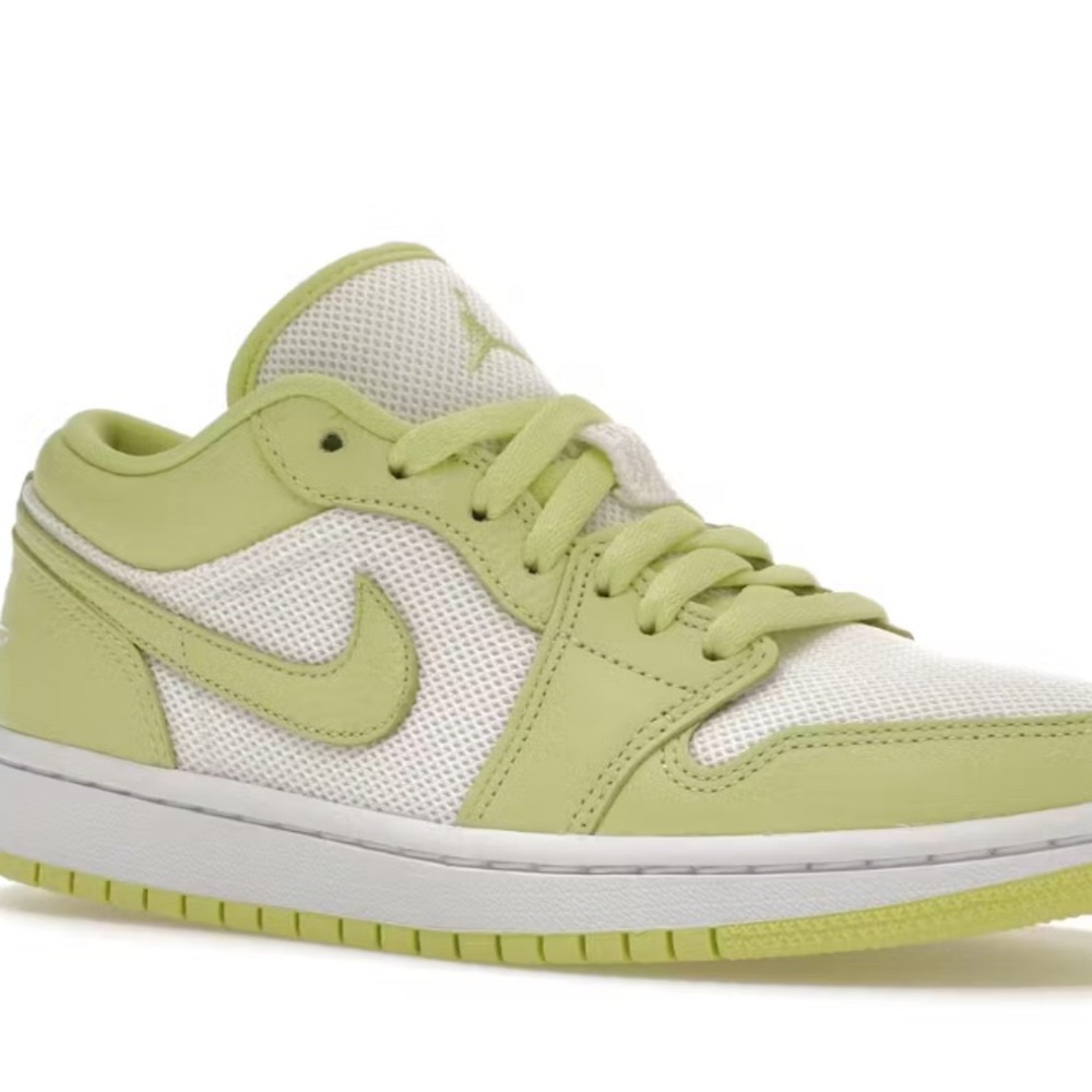 Lime green jordan 1s